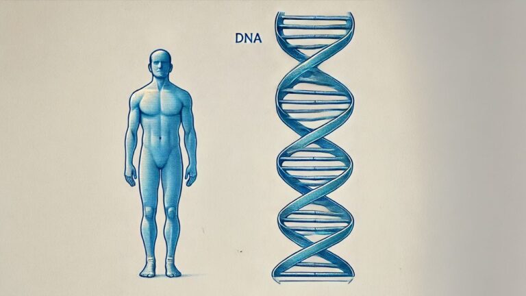 Human DNA is 2 meters long, but how does it fit inside a cell just a ...