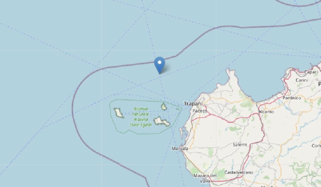 terremoto trapani egadi