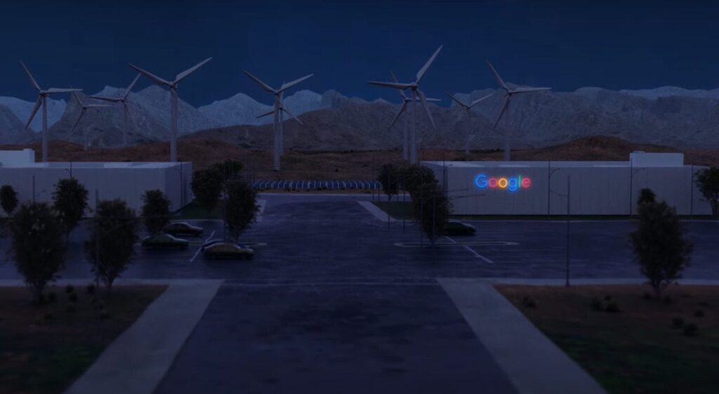 Render data center di Google