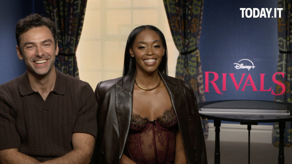 Rivals, the interview with the cast: "It's a sexy and powerful series. Filming erotic scenes? It can be nerve-wracking"