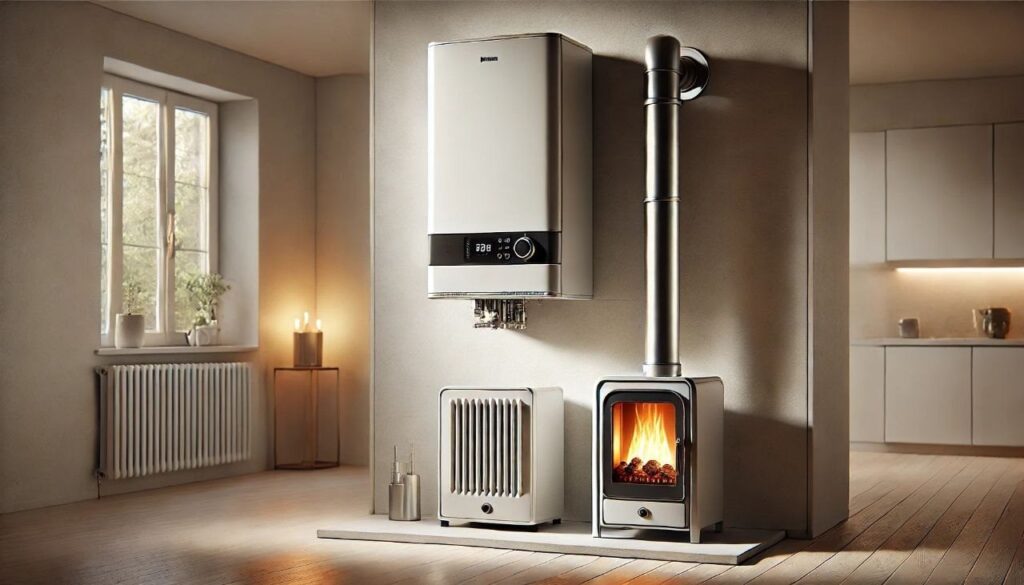 caldaia vs stufa riscaldamento confronto