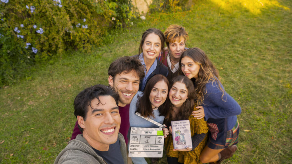 "It's not a country for singles", announced the cast of the Italian film based on the novel by Felicia Kingsley