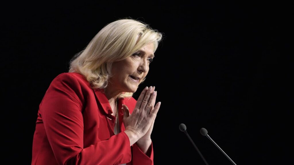 Thus Marine Le Pen has the French (and European) economy in her hands