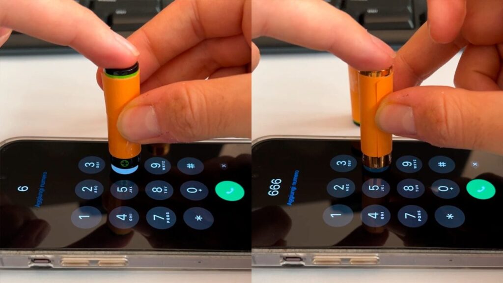 video fake pila scarica carica touchscreen