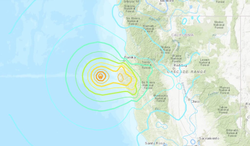 terremoto california 6 dicembre