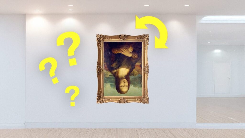 Quadri appesi al contrario