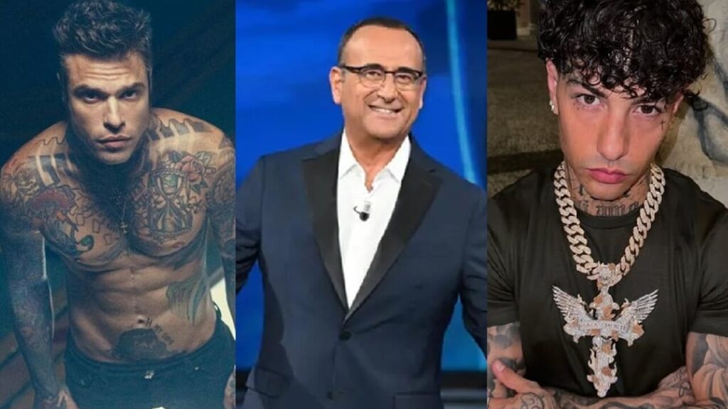 Fedez and Tony Effe in Sanremo, Conti's trick