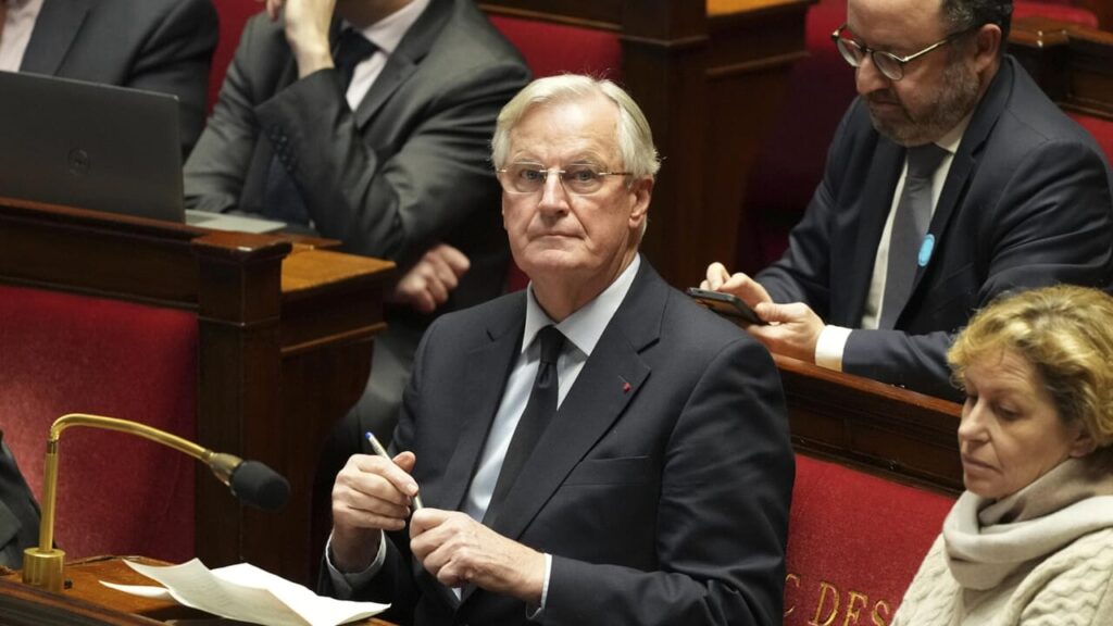 How France is one step away from the fall of the Barnier government