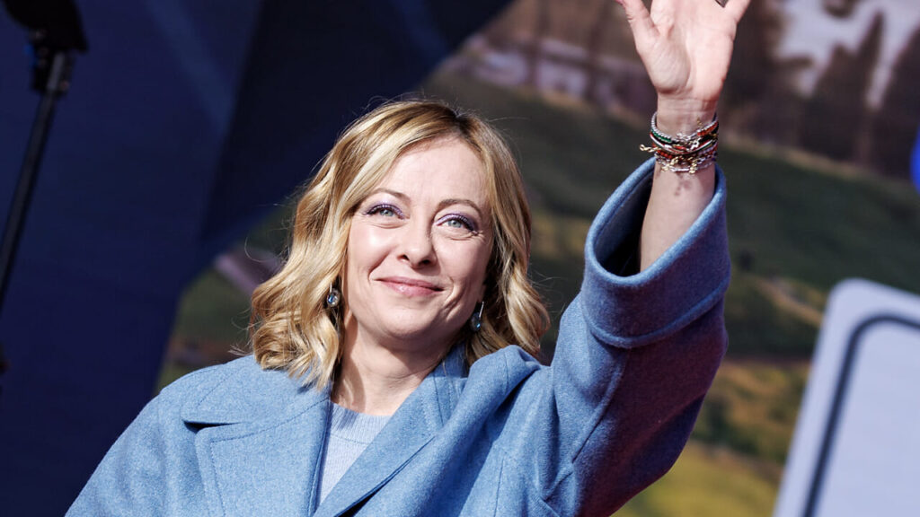 Meloni announces his resignation: "I am leaving the ECR presidency"