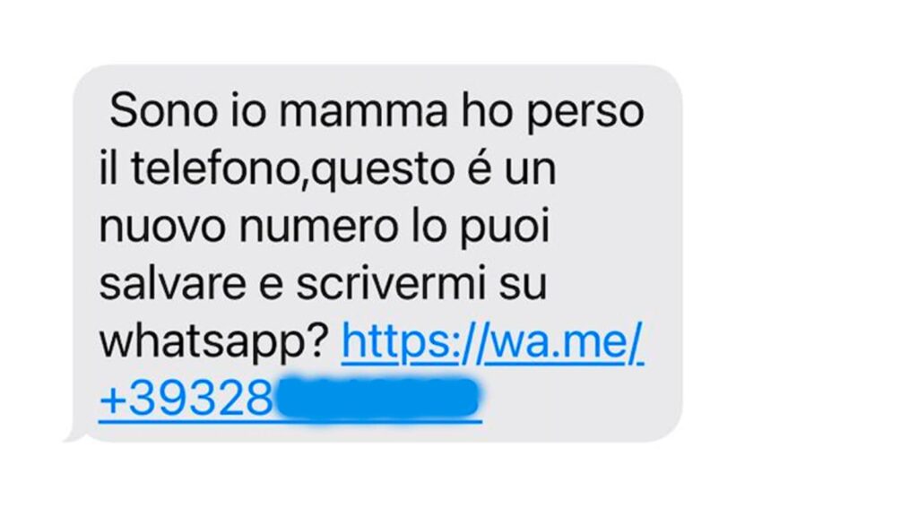 telefono rubato mamma truffa