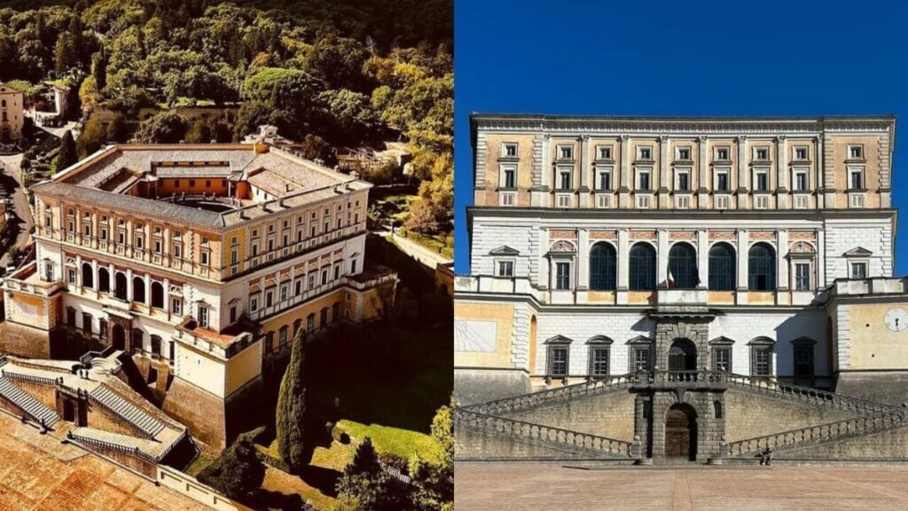 M. The son of the century: the enchanting Palazzo Farnese in Caprarola where the TV series was filmed