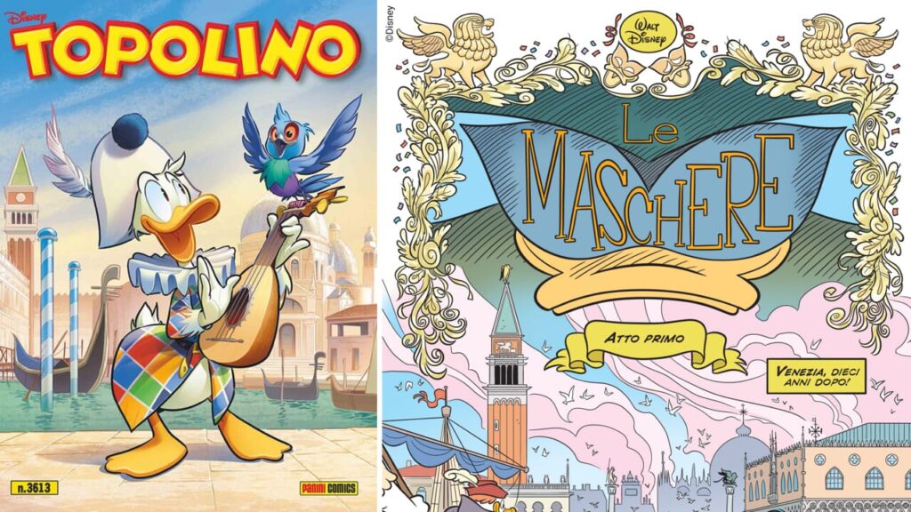 Mickey Mouse pays homage to Venice with a three -act story about the carnival