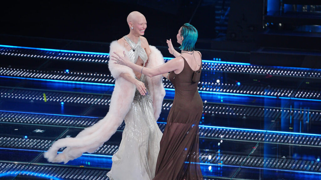 Bianca Balti's lesson in Sanremo