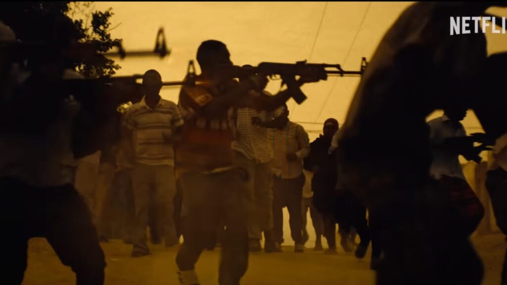 Black Hawk Down, the true story of the battle of Mogadishu told in the Netflix documentary