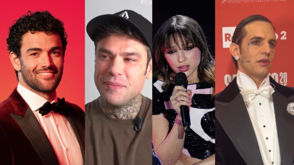 Fedez taken away by the BodyGuard, the sex in the dressing rooms of Sanremo and the other gossip to read on the weekend