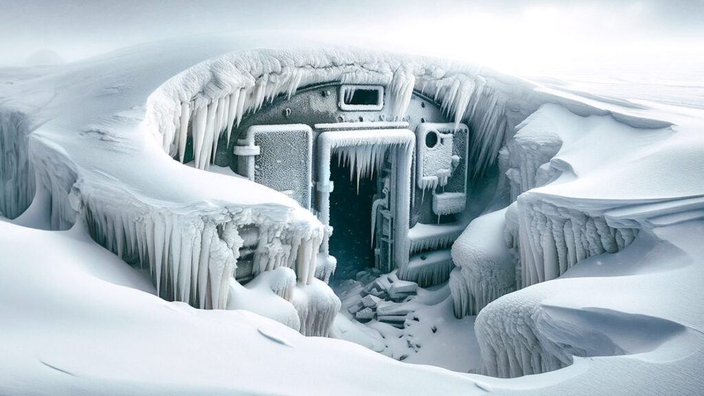 bunker di ghiaccio