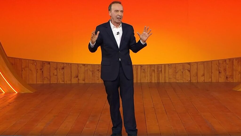 Roberto Benigni confirms himself an orator with absolute talent, but it is no longer a "event"