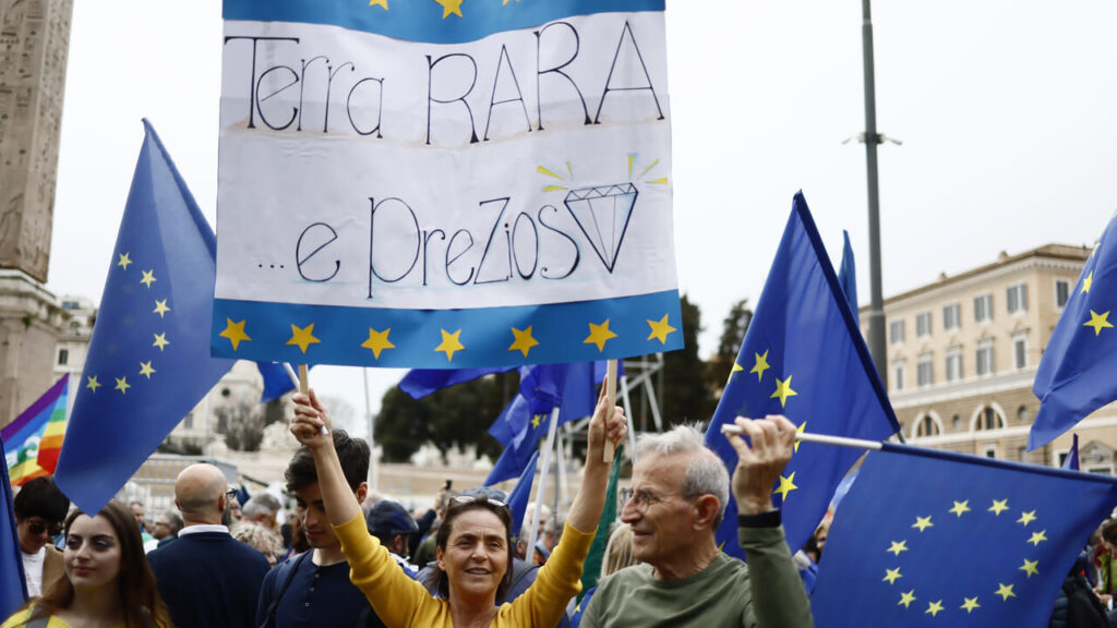 A little people want "more Europe". But he can't say which