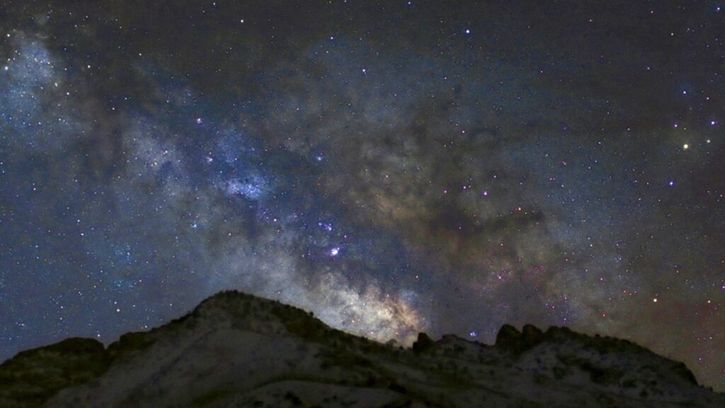 cielo buio stelle