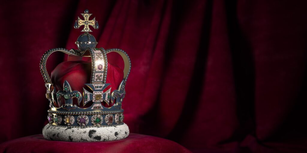 gioielli corona inglese