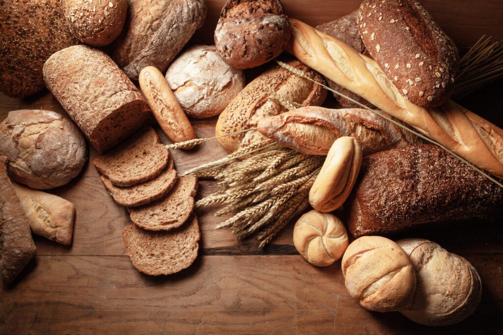 pane bianco e integrale