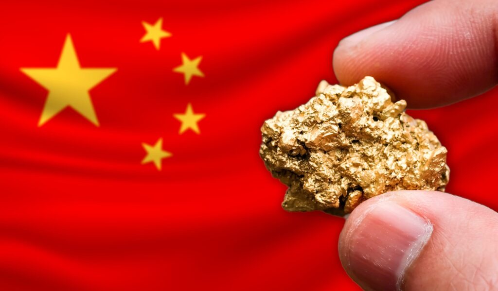 cina produzione oro