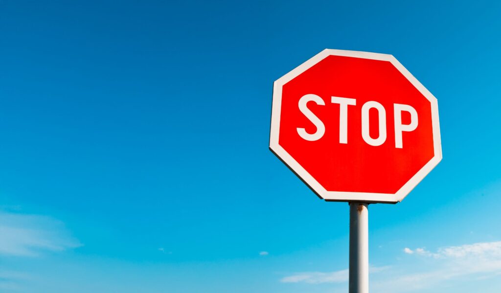 segnale stop