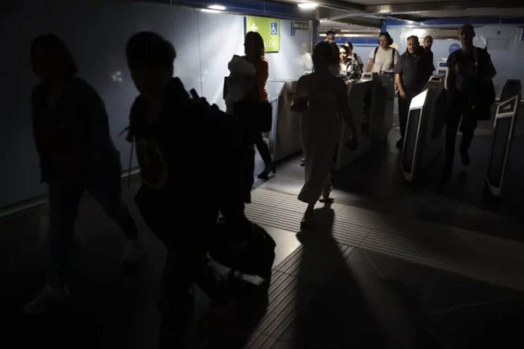 blackout spagna