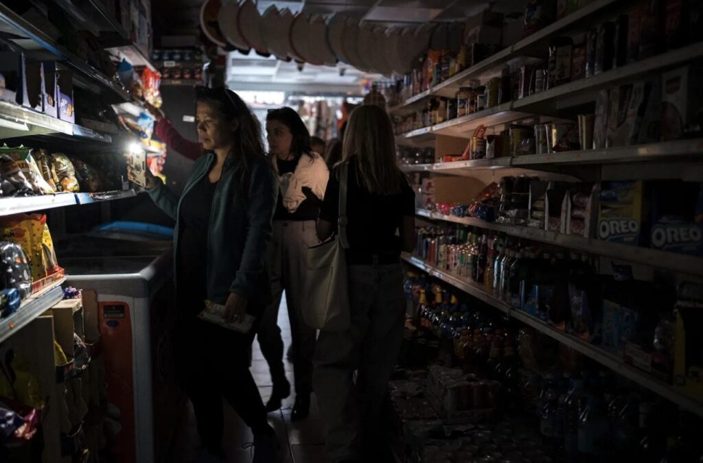 blackout spagna