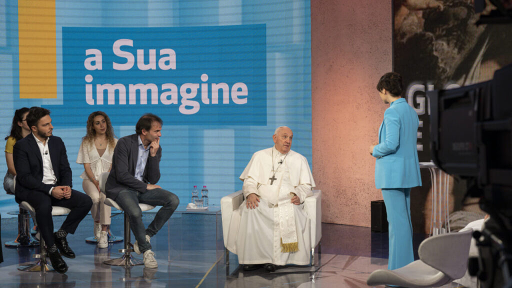 Francesco, the most television Pope of all