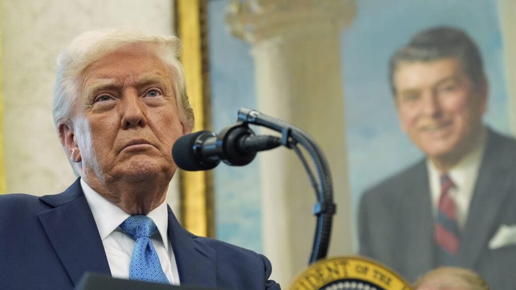 Trump's peace plan for Ukraine: "Or so or we retire"