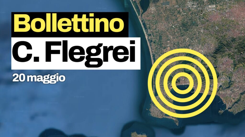 bollettino campi flegrei 20 maggio