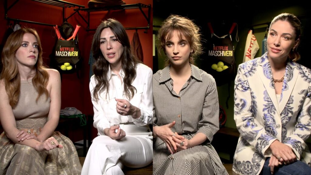 Real males, the interview with the female cast. Sarah Felberbaum: "In love it grows when you stop playing a role"