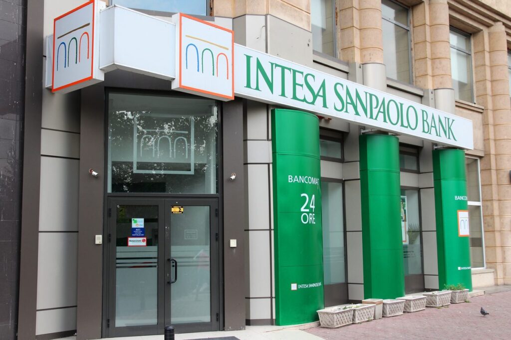 down intesa sanpaolo