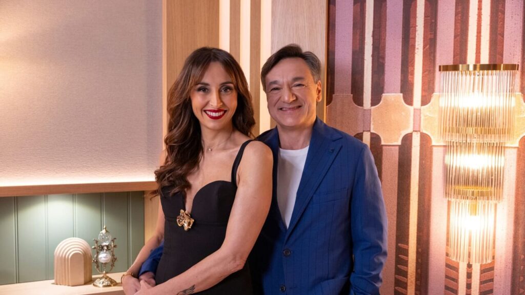 Fabio Caressa and Benedetta Parodi help to find love on Netflix in the new reality show "Love is blind"
