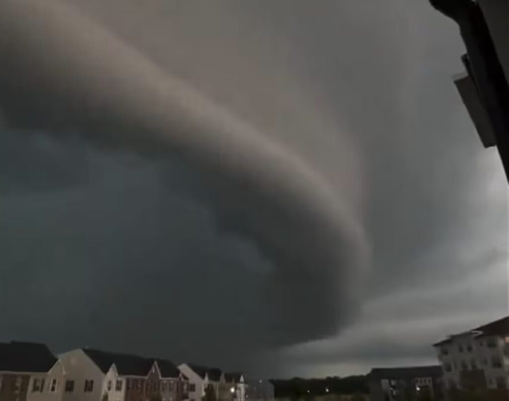 shelf cloud maryland