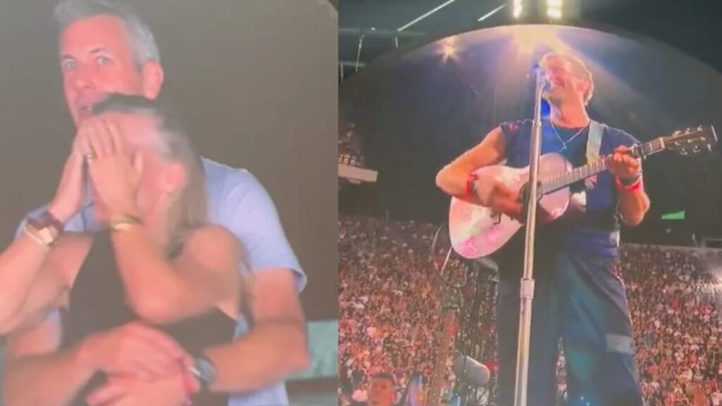 Now just joke about the two lovers at the Coldplay concert