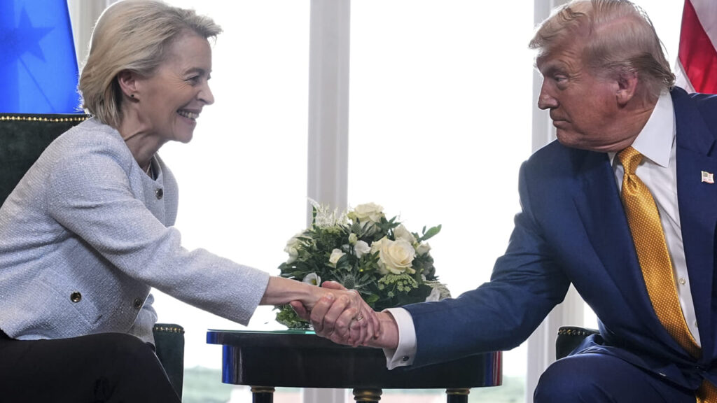 Because Trump wants to put the duties on European drugs and what happens to Italian pharmaceutical