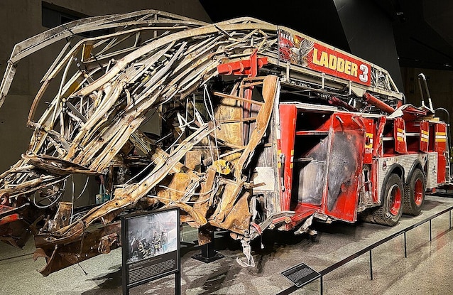 9/11 fire truck