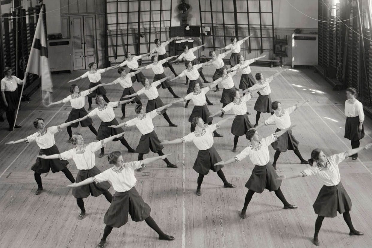 How did gymnastics come about? Here are how long men practice motor activities