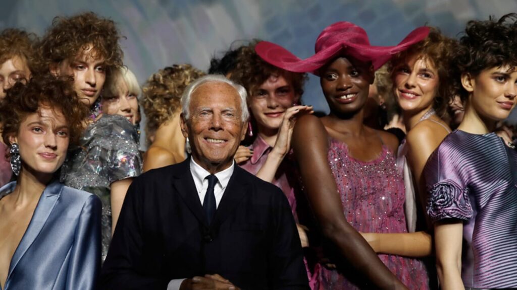 After Giorgio Armani, the elegance from now on