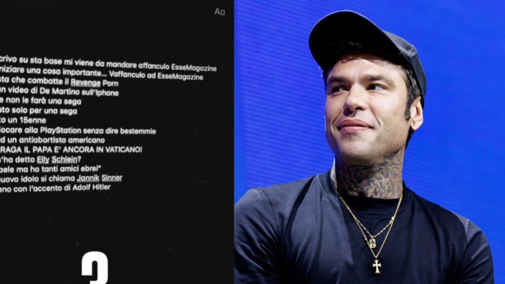Fedez and Hitler-Sinner: a (ladle) attempt to promote the tour
