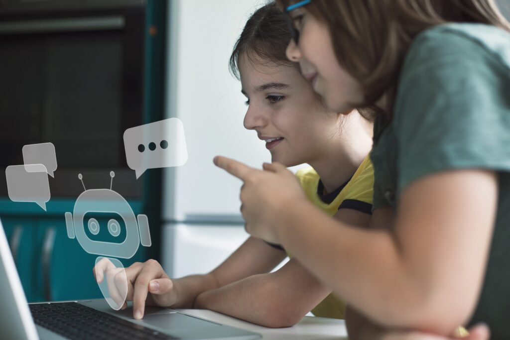 From 10 October the under 14 must have the consent of the parents to use the AI