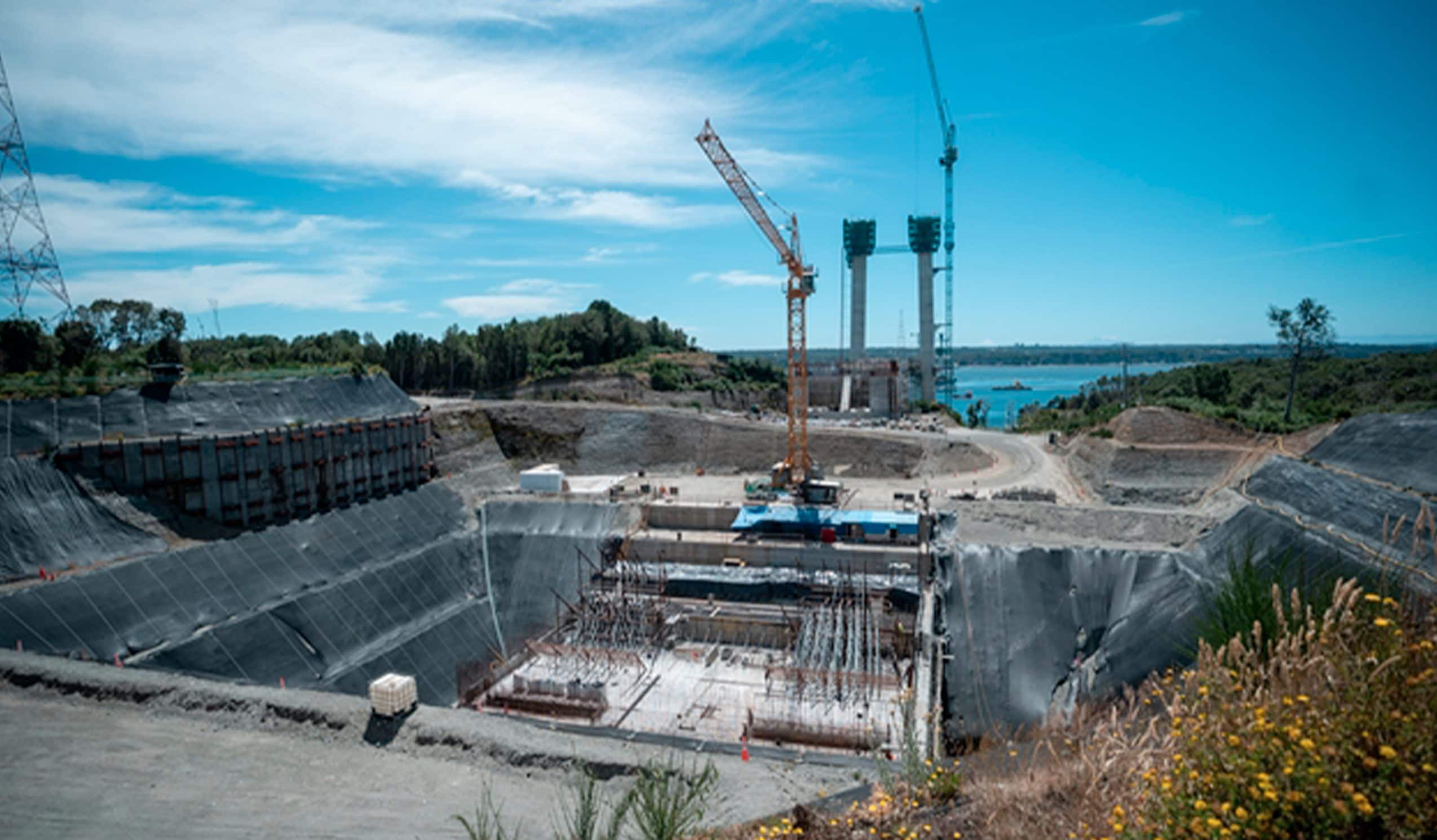 The largest bridge in South America will measure 2574 meters and connect an island to the stopping land