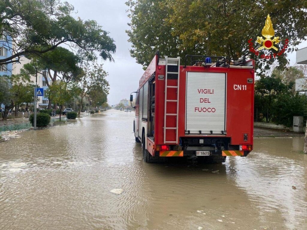 Bad weather in Emilia-Romagna is not due to the arrival of Storm Amy on Italy: what happened
