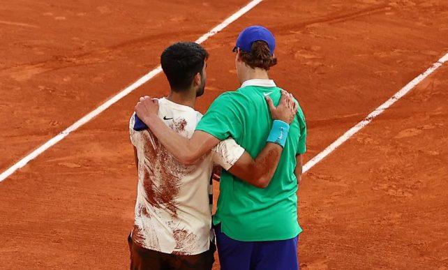 Are the surfaces becoming uniform in tennis to favor Sinner and Alcaraz? Science's answer
