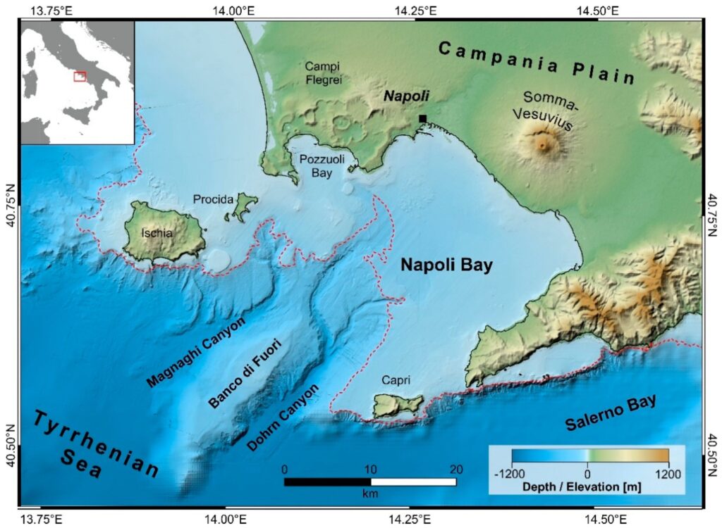 A large coral reef discovered under the Gulf of Naples at 500m depth: what it hides