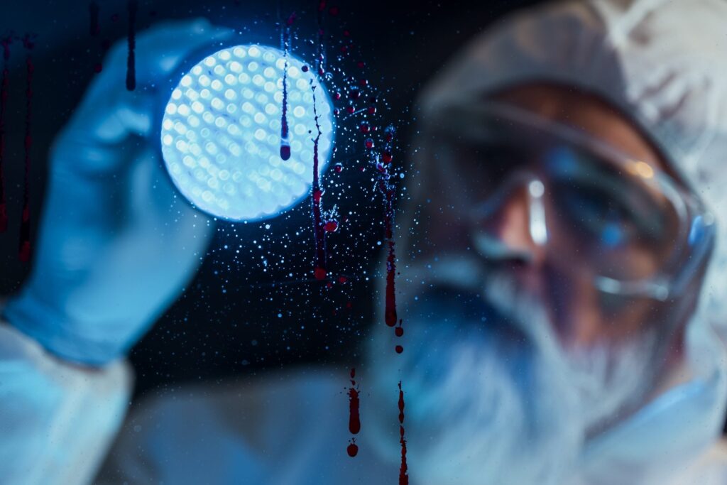 How luminol works, the science behind blue stains at crime scenes