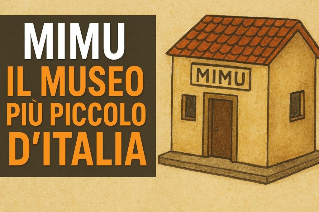 Where is the smallest museum in Italy located and how big is it?