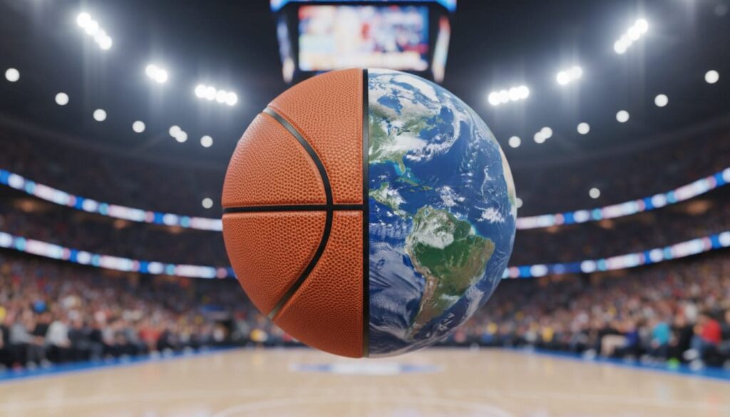 How the NBA made basketball a global sport: numbers and diffusion around the world
